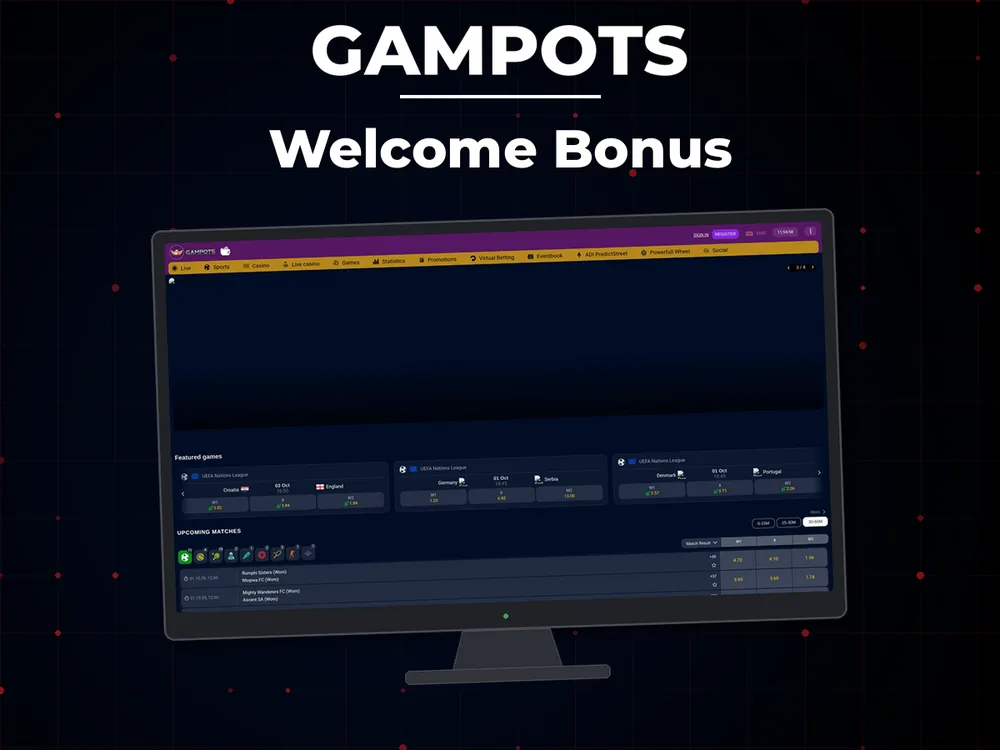 Gampots - Welcome Bonus